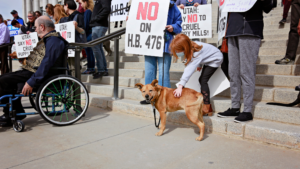 HB 476 Protest rally at Utah State Capitol