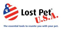 Lost Pet U.S.A. The Essential Tools To Reunite You With Your Pet.