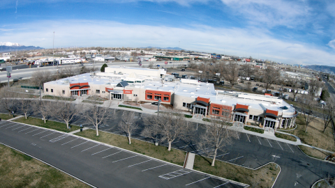aerial view of our facility 